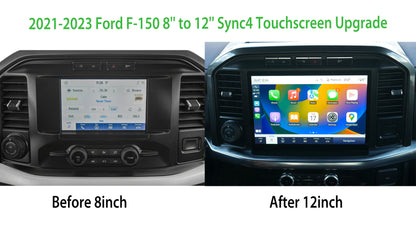 2021-2023 Ford F-150 8'' to 12'' Sync4 Touchscreen Upgrade